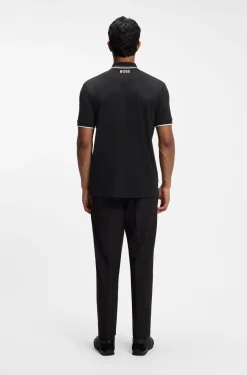 Active Paddy regular-fit polo shirt in quick-dry stretch piqué