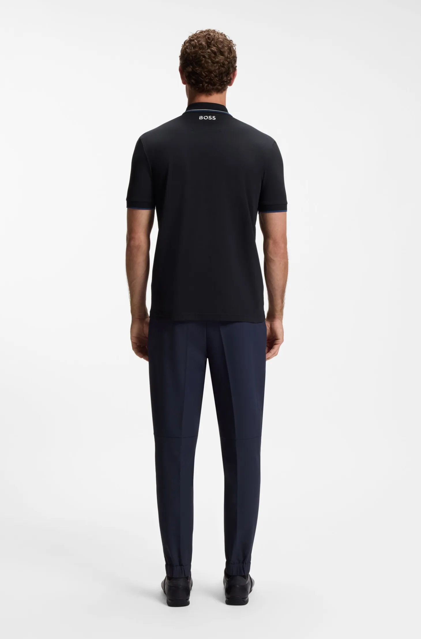 Active Paddy regular-fit polo shirt in quick-dry stretch piqué