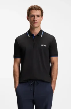 Active Paddy regular-fit polo shirt in quick-dry stretch piqué