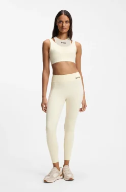 Active performance-stretch leggings with moisture management