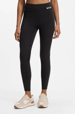 Active performance-stretch leggings with moisture management