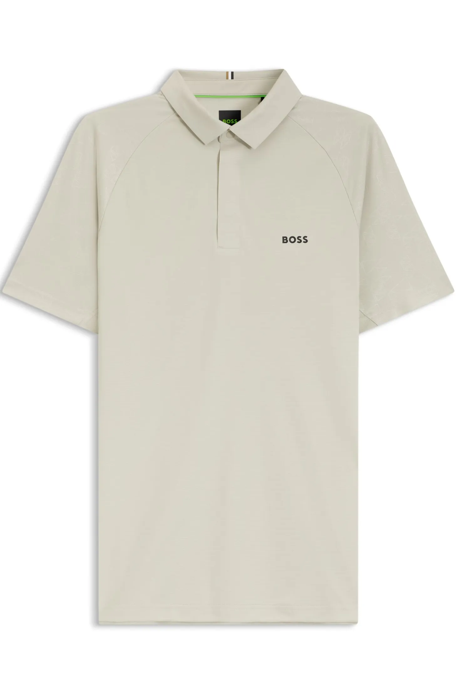 Active polo shirt with moisture management