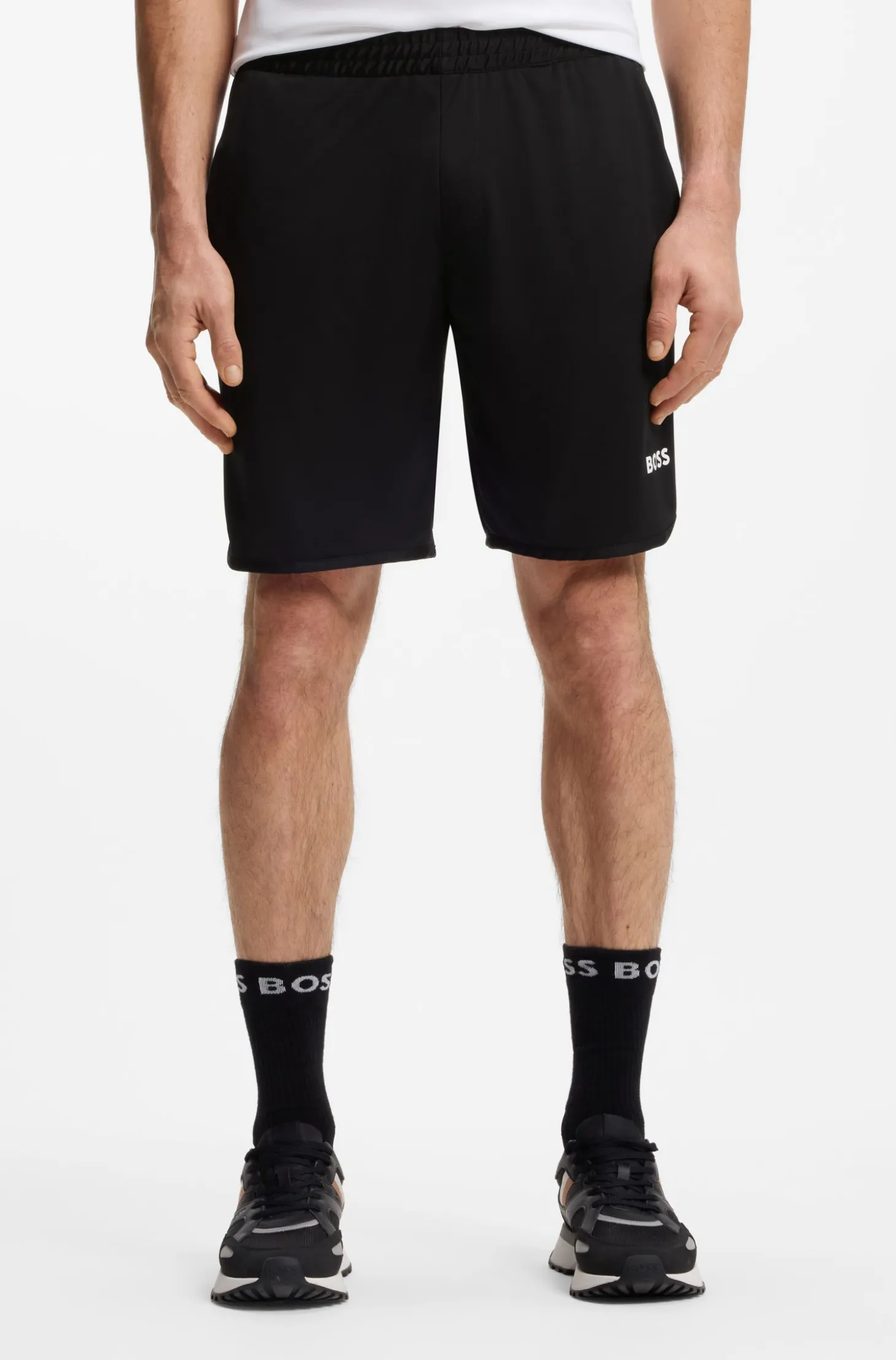 Active Quick-dry shorts in stretch fabric with pocket bags