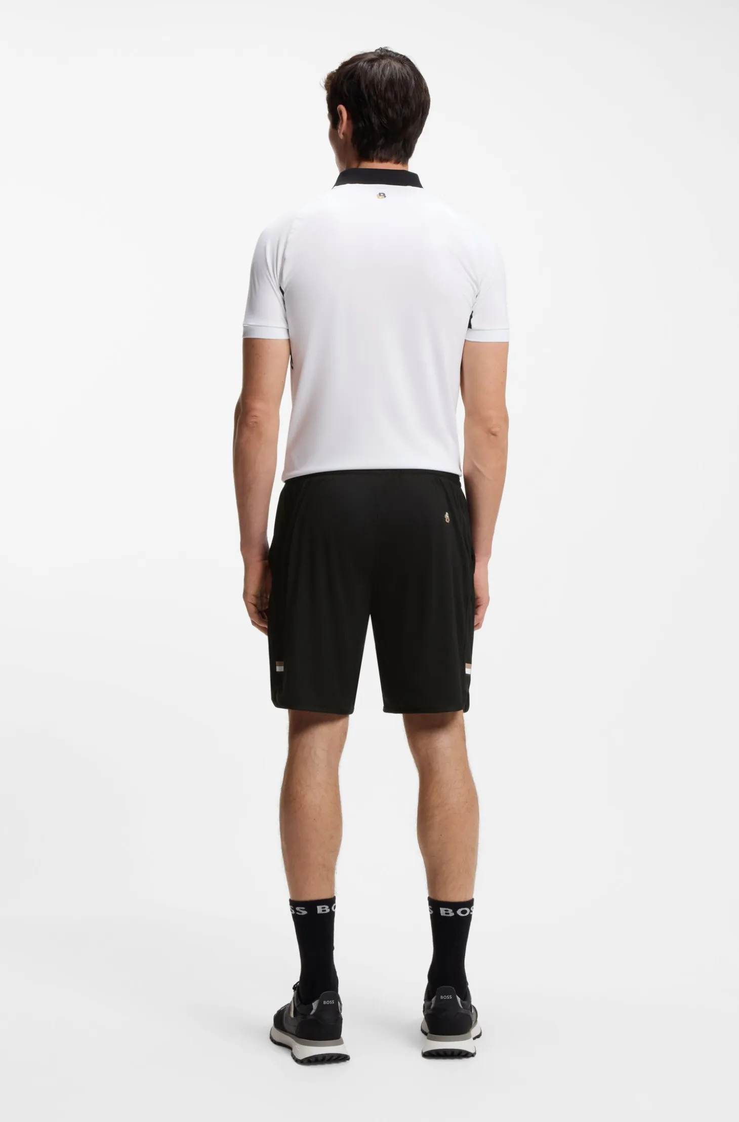 Active Quick-dry shorts in stretch fabric with pocket bags