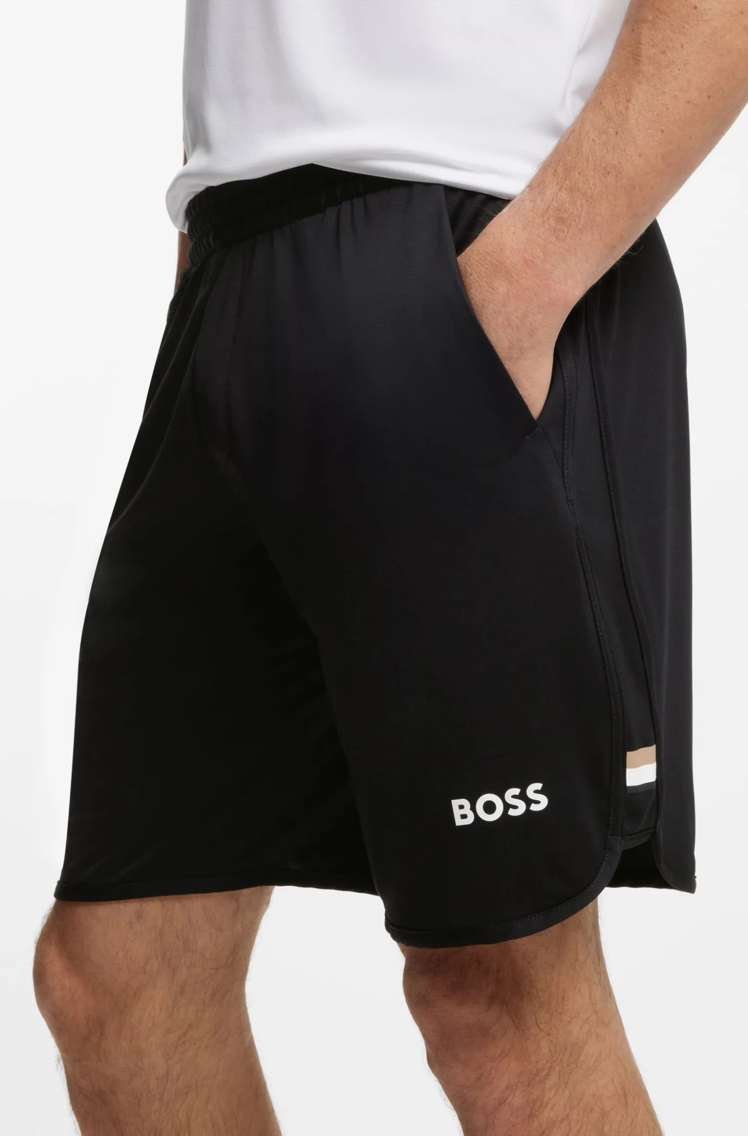 Active Quick-dry shorts in stretch fabric with pocket bags