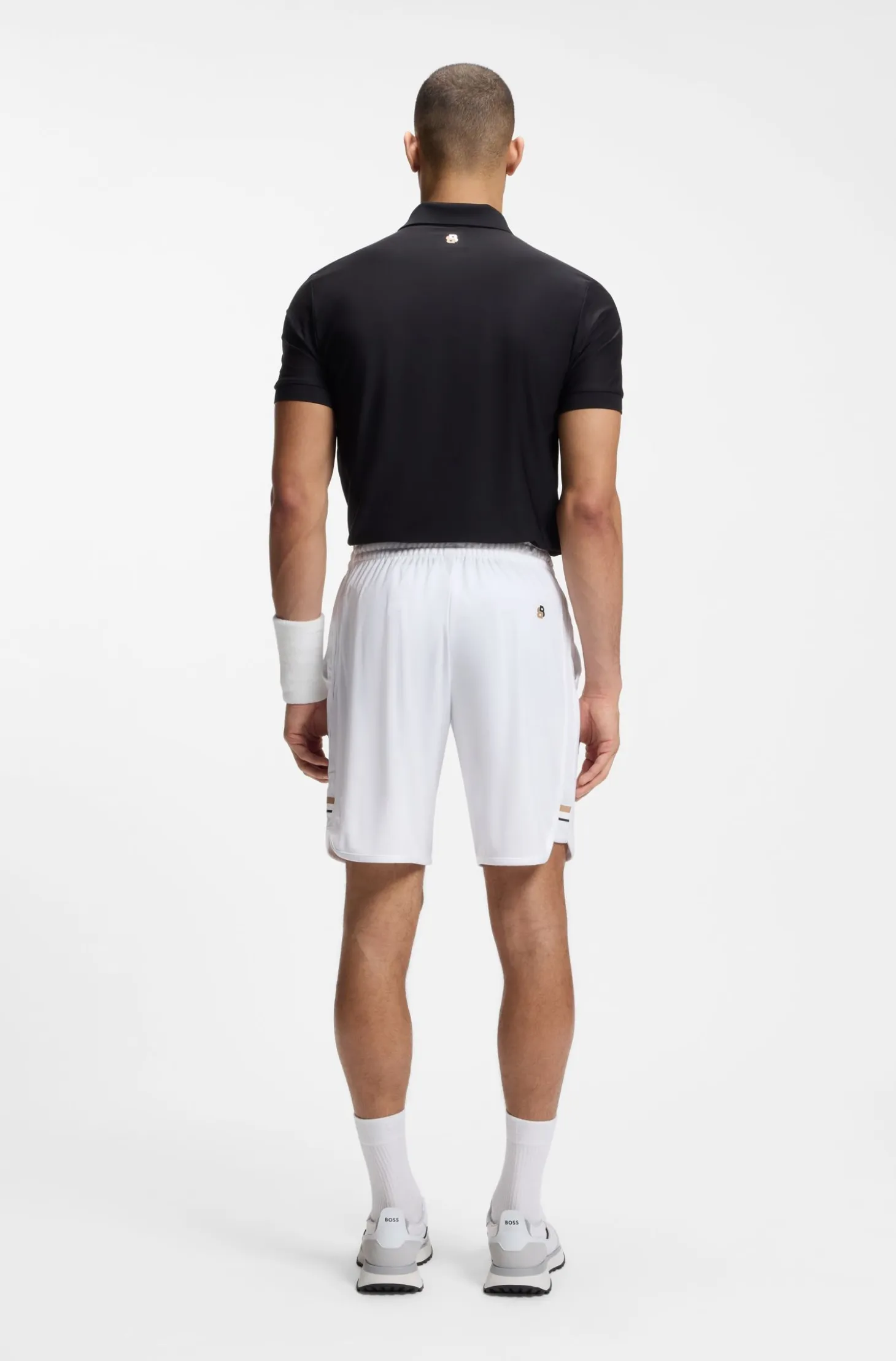 Active Quick-dry shorts in stretch fabric with pocket bags