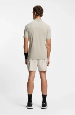 Active Quick-dry slim-fit polo shirt in stretch fabric