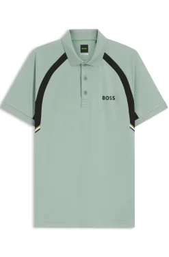 Active Quick-dry slim-fit polo shirt in stretch fabric