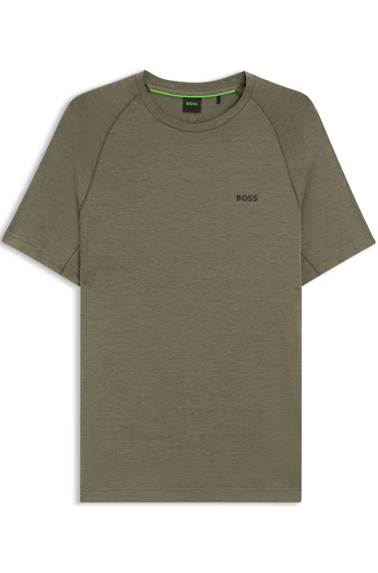 Active slim-fit T-shirt with moisture control