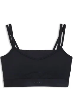 Active sports top with mesh insert