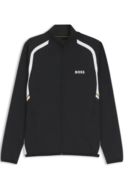 Active Zip-up sweatshirt with temperature-regulating performance