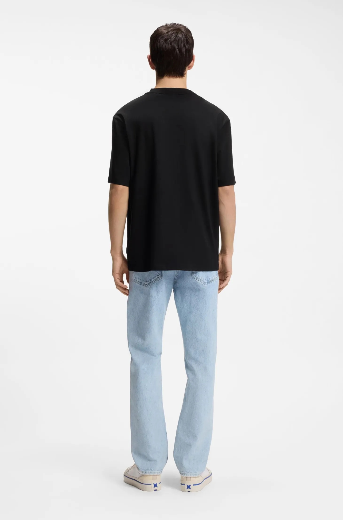 All-gender Cotton-jersey T-shirt with heart logo