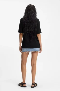 All-gender Cotton-jersey T-shirt with heart logo
