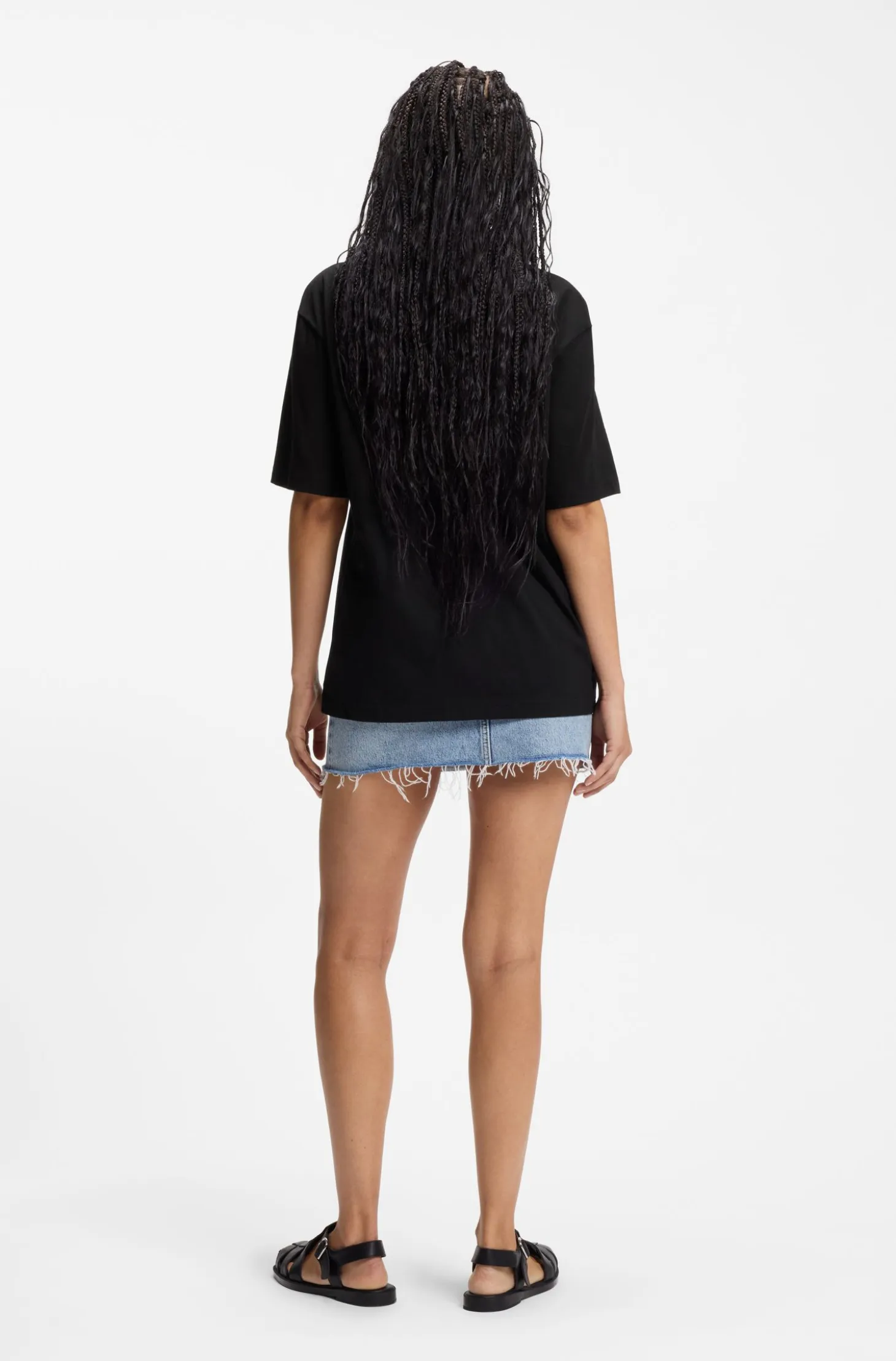 All-gender Cotton-jersey T-shirt with heart logo