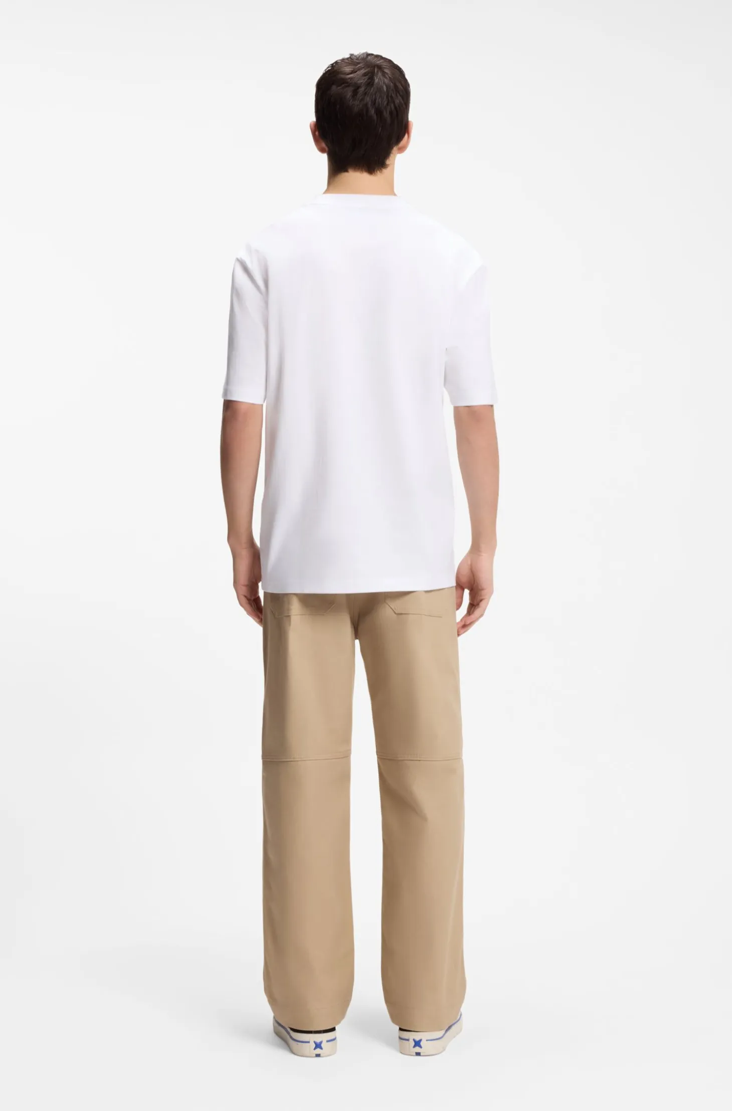 All-gender Cotton-jersey T-shirt with heart logo