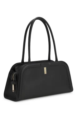 Ariell bowling bag in leather with Double B monogram
