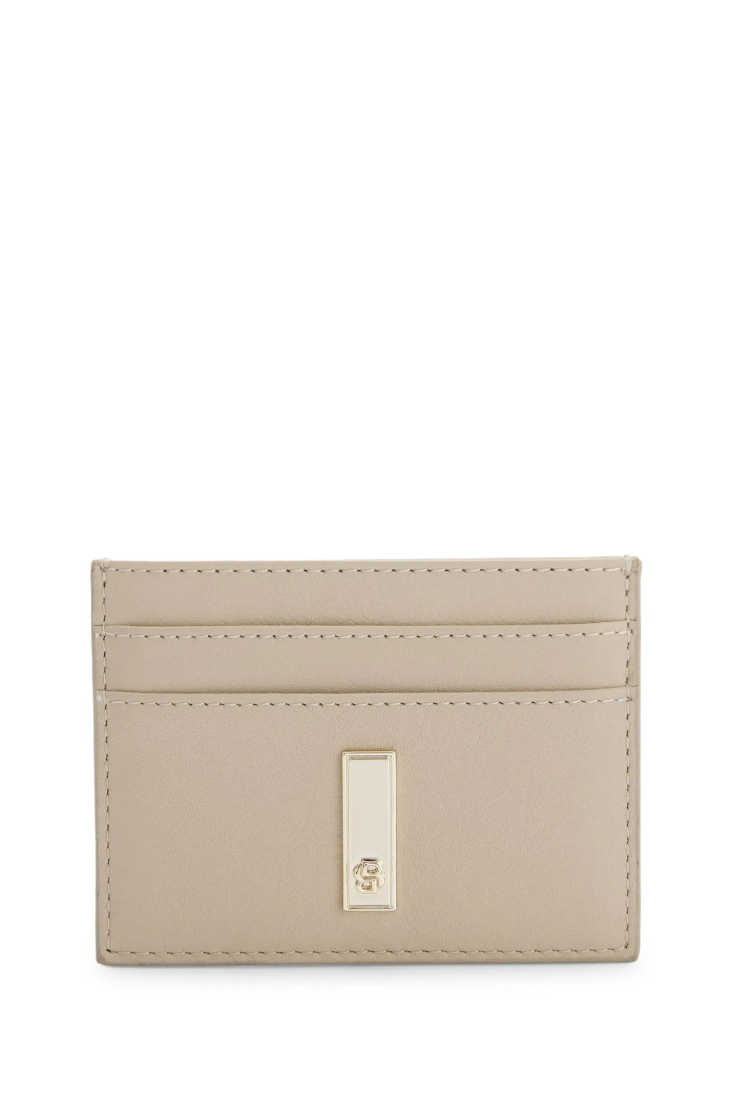 Ariell leather card holder and key ring gift set