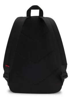 Backpack with contrast logo