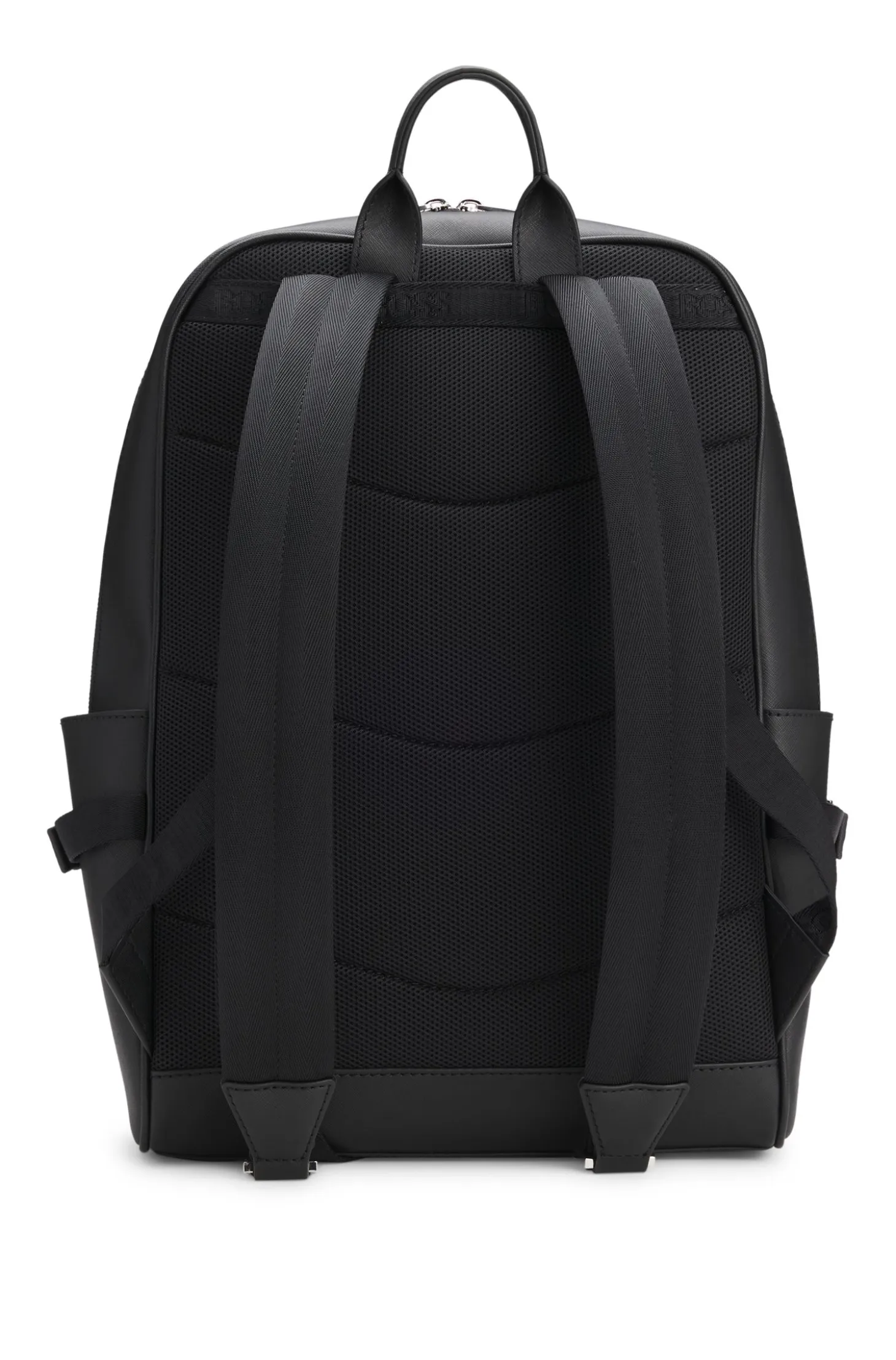 Backpack with foil-print logo