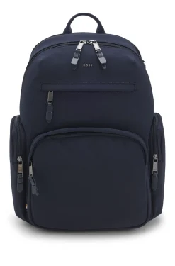 Backpack with multiple pockets