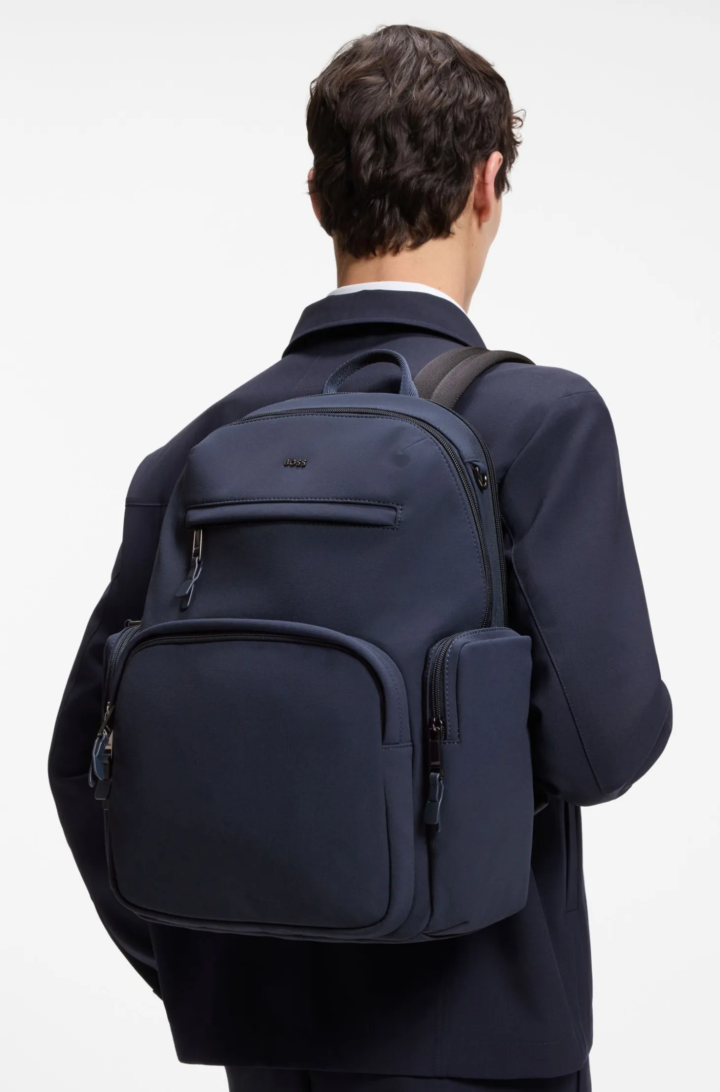Backpack with multiple pockets