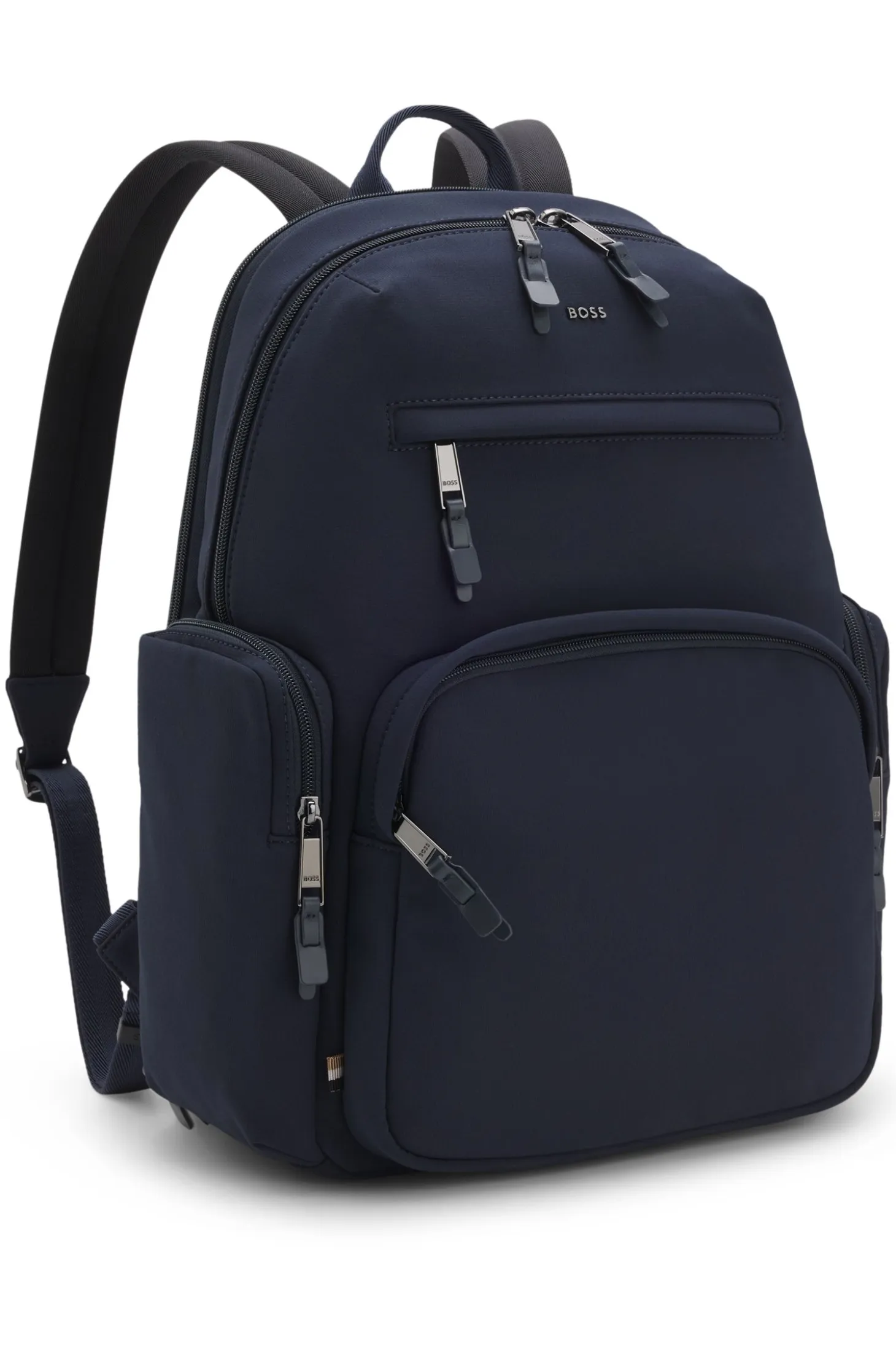 Backpack with multiple pockets