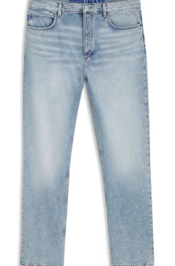 Baggy-fit jeans in heavyweight cotton denim