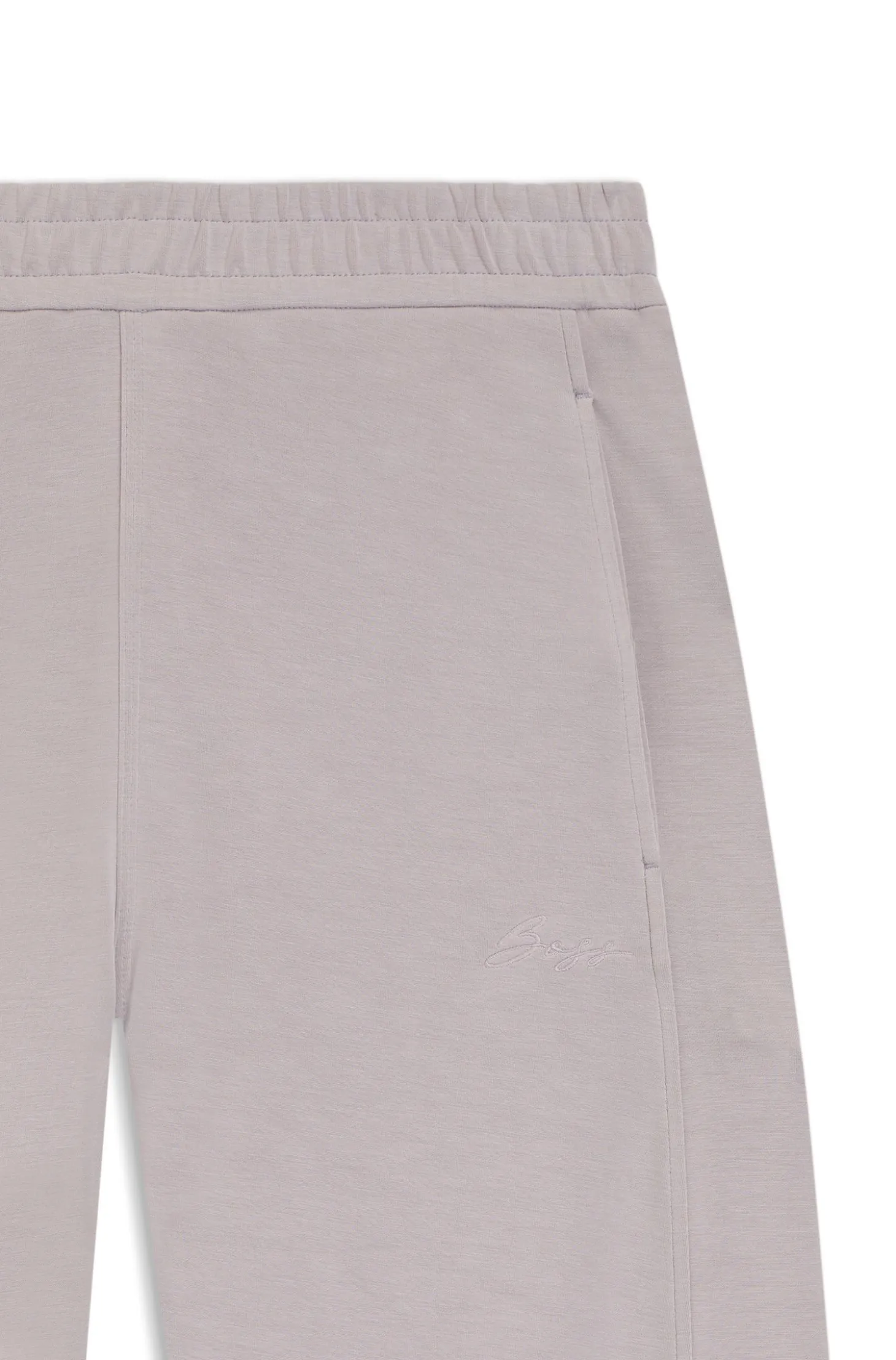 Balloon-fit tracksuit bottoms with logo embroidery