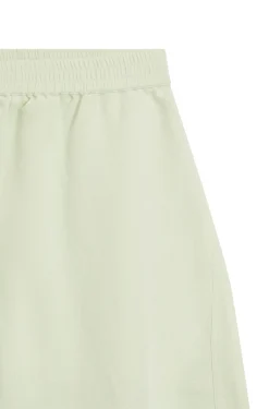 Balloon-leg trousers with elasticated waist