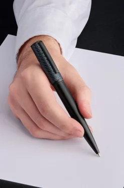 Ballpoint pen with monogrammed cap