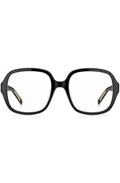 Black-acetate optical frames with Double B monogram