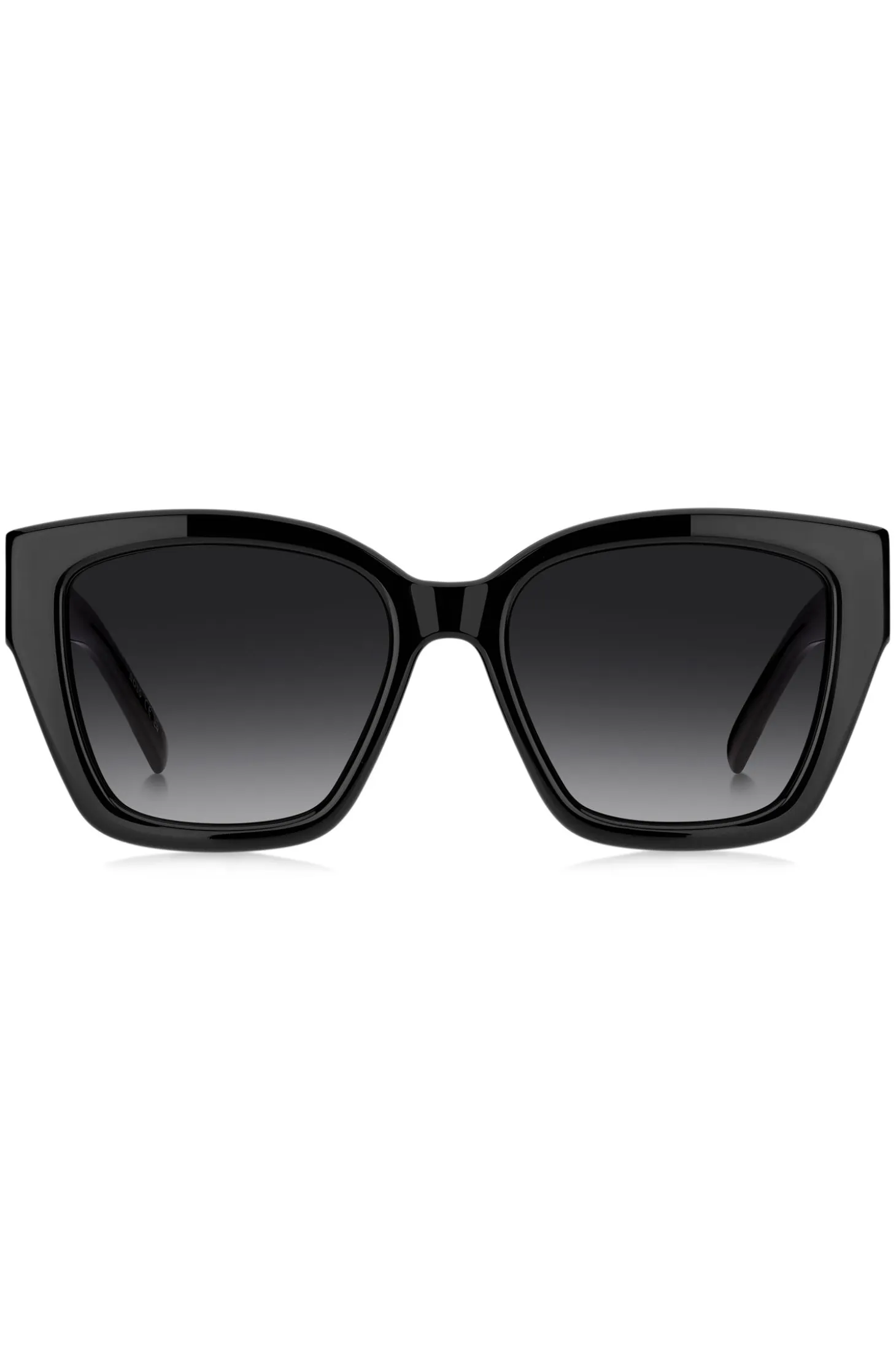 Black-acetate sunglasses with Double B monogram