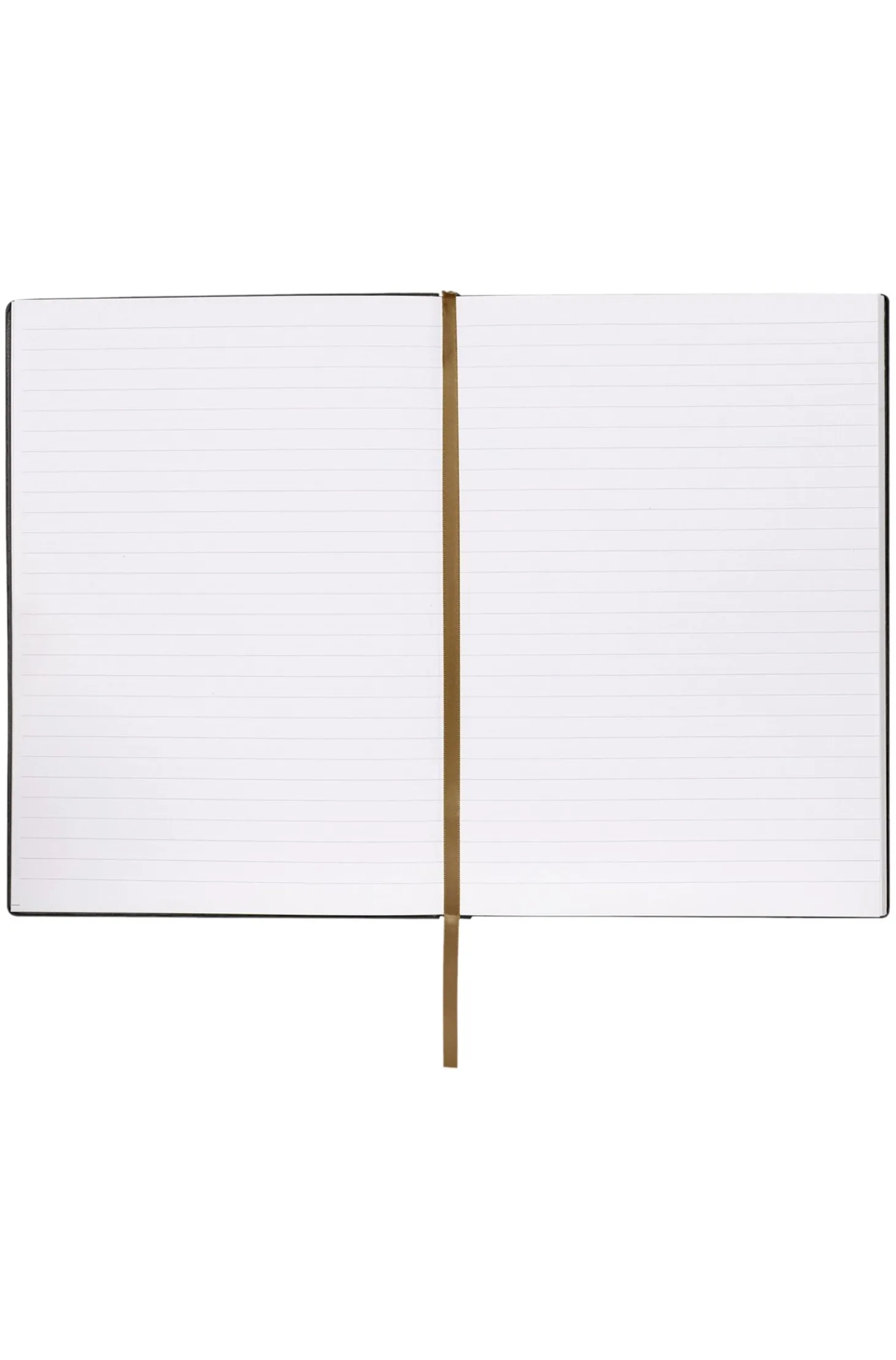 Black A5 notebook with Double B monogram