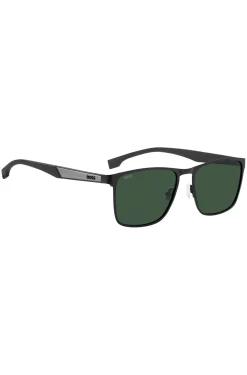 Black sunglasses with rubber temples