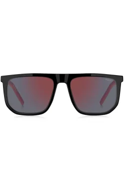 Black sunglasses with two-tone temples