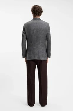 BOSS BY BECKHAM jacket in wool, silk, linen and cashmere