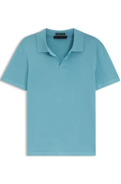 BOSS BY BECKHAM knit polo in virgin wool
