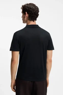 BOSS BY BECKHAM knit polo in virgin wool