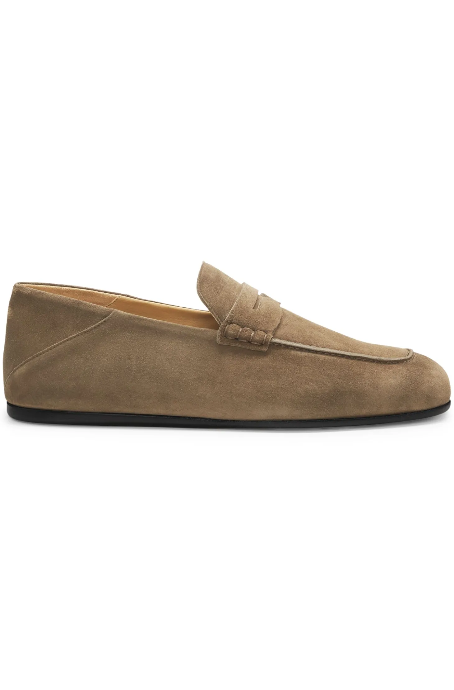 BOSS BY BECKHAM penny loafers in suede