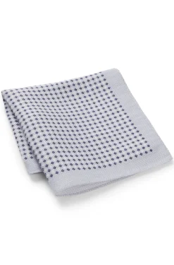 BOSS BY BECKHAM pocket square in linen and cotton