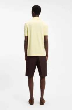 BOSS BY BECKHAM polo shirt in cotton and silk
