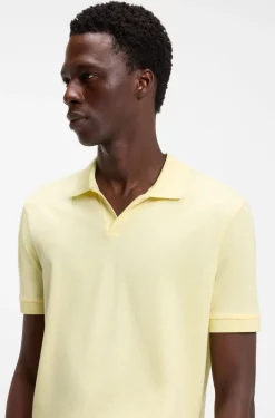 BOSS BY BECKHAM polo shirt in cotton and silk