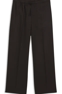 BOSS BY BECKHAM relaxed-fit linen trousers