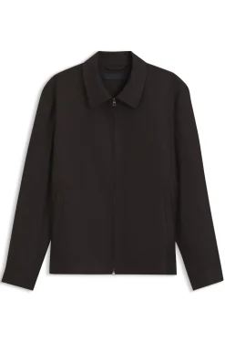 BOSS BY BECKHAM relaxed-fit linen jacket