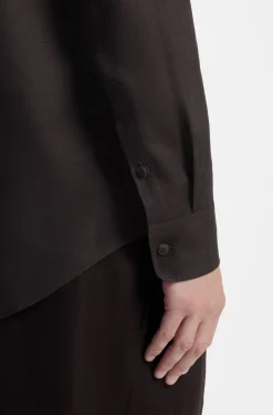 BOSS BY BECKHAM relaxed-fit linen shirt