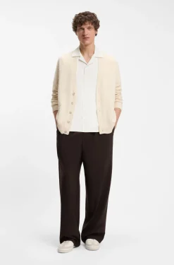 BOSS BY BECKHAM relaxed-fit shirt in fluid fabric