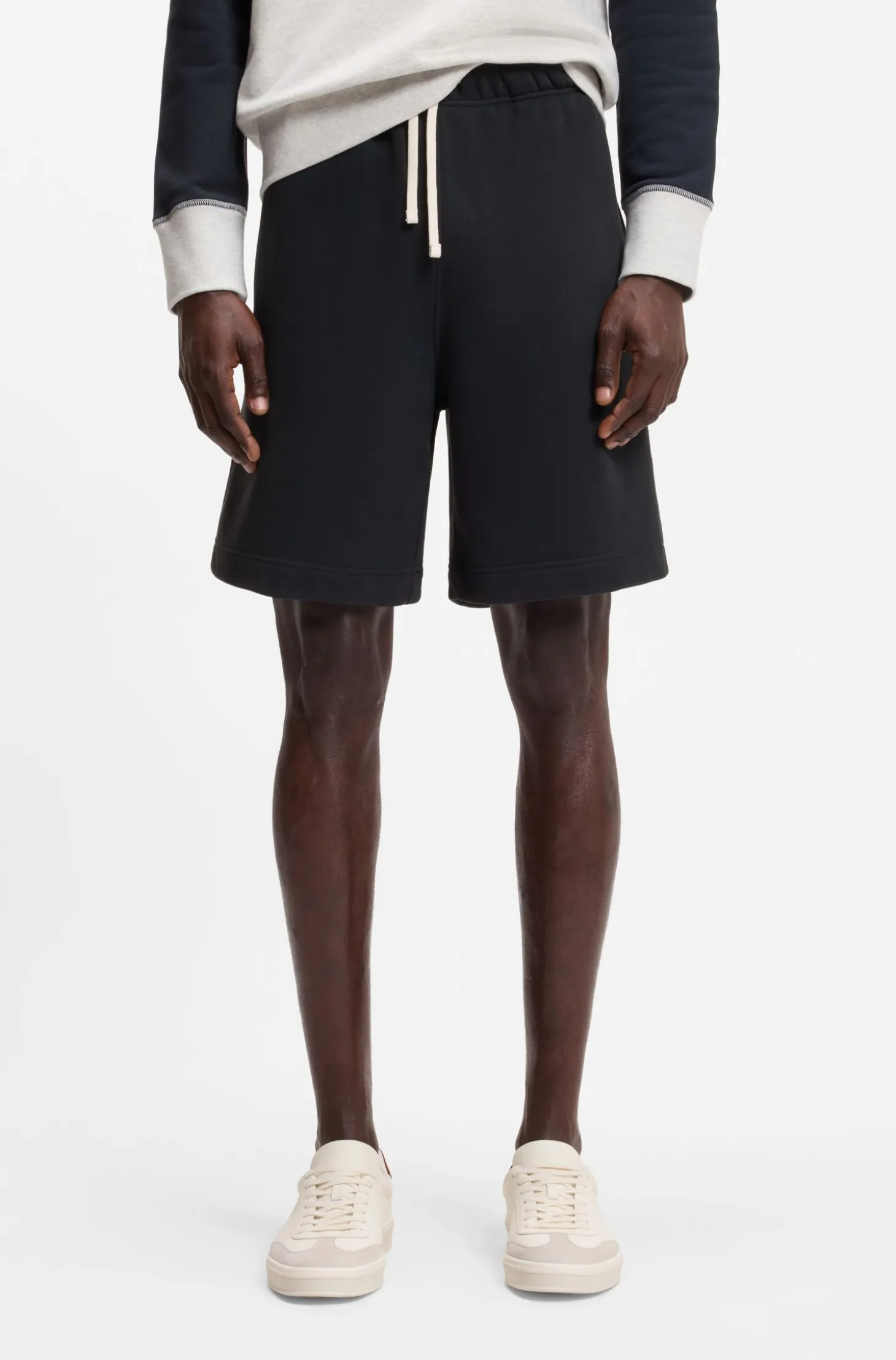 BOSS BY BECKHAM shorts in cotton terry