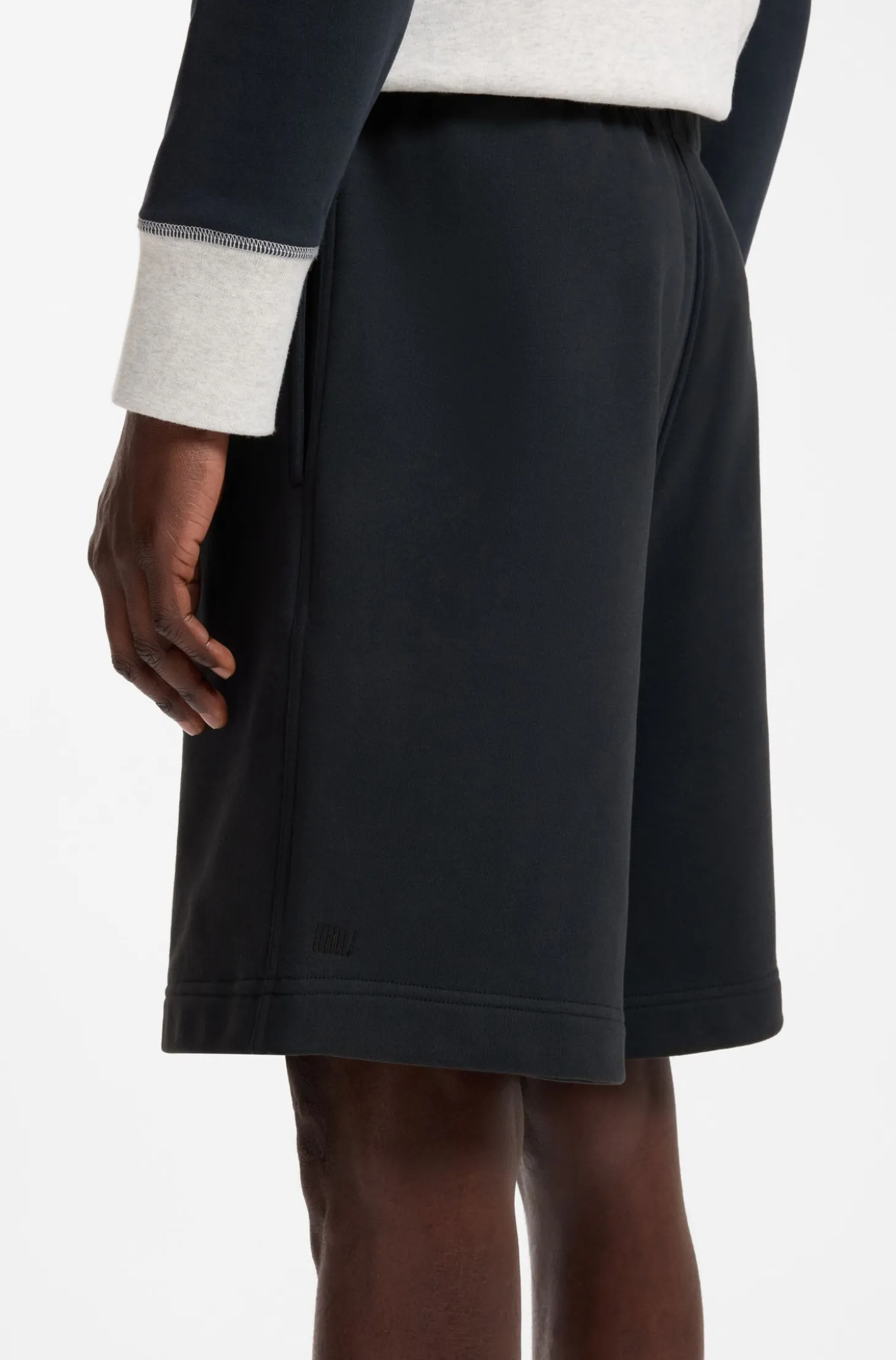 BOSS BY BECKHAM shorts in cotton terry