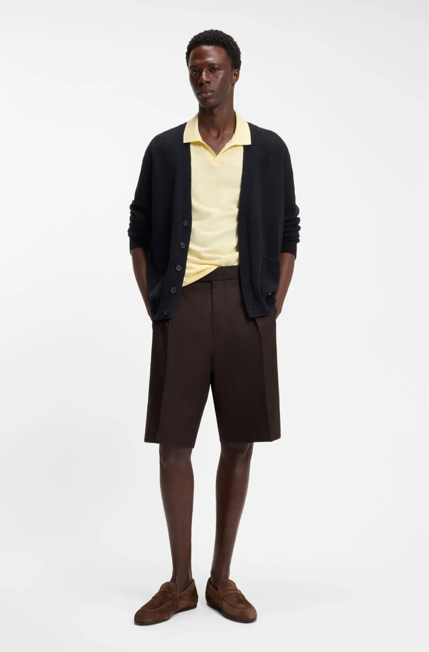 BOSS BY BECKHAM shorts in cotton