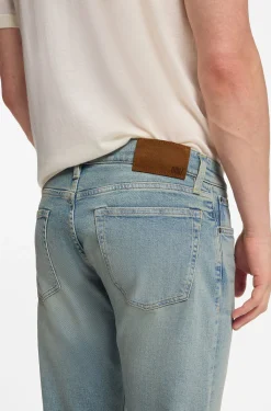 BOSS BY BECKHAM slim-fit jeans in blue stretch denim